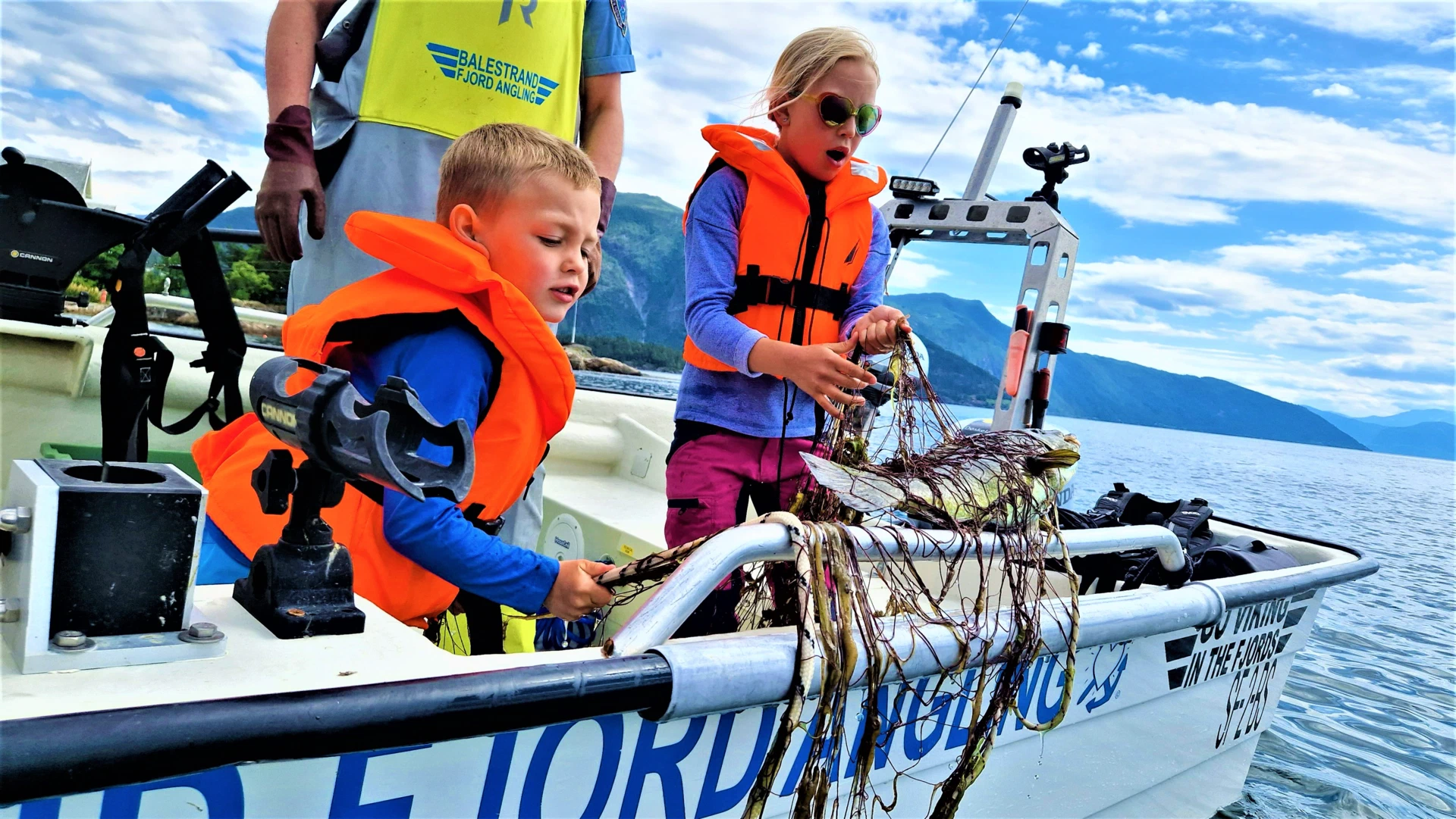 Fishing in the Sognefjord with Captain Tor - spectacular Norwegian fjord scenery